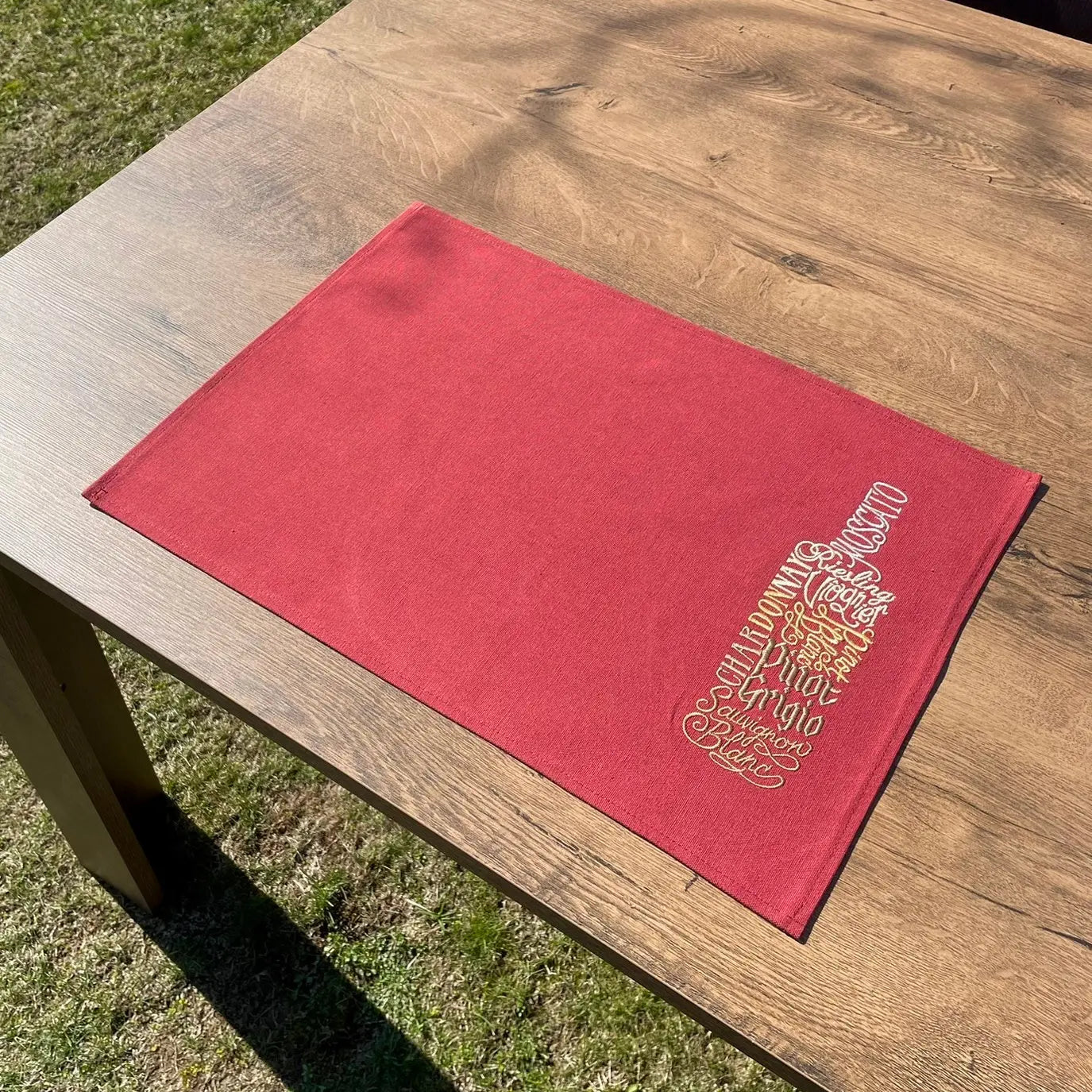 Napron "WHITE WINE" - CasaCrystal