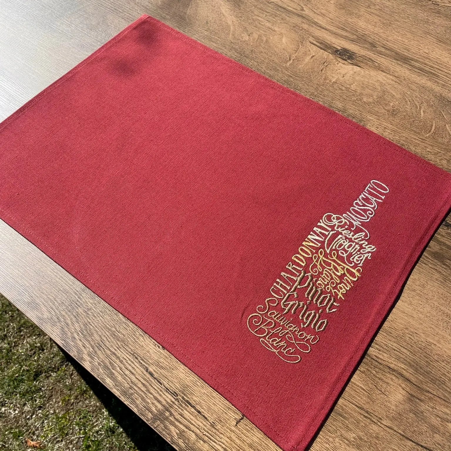 Napron "WHITE WINE" - CasaCrystal