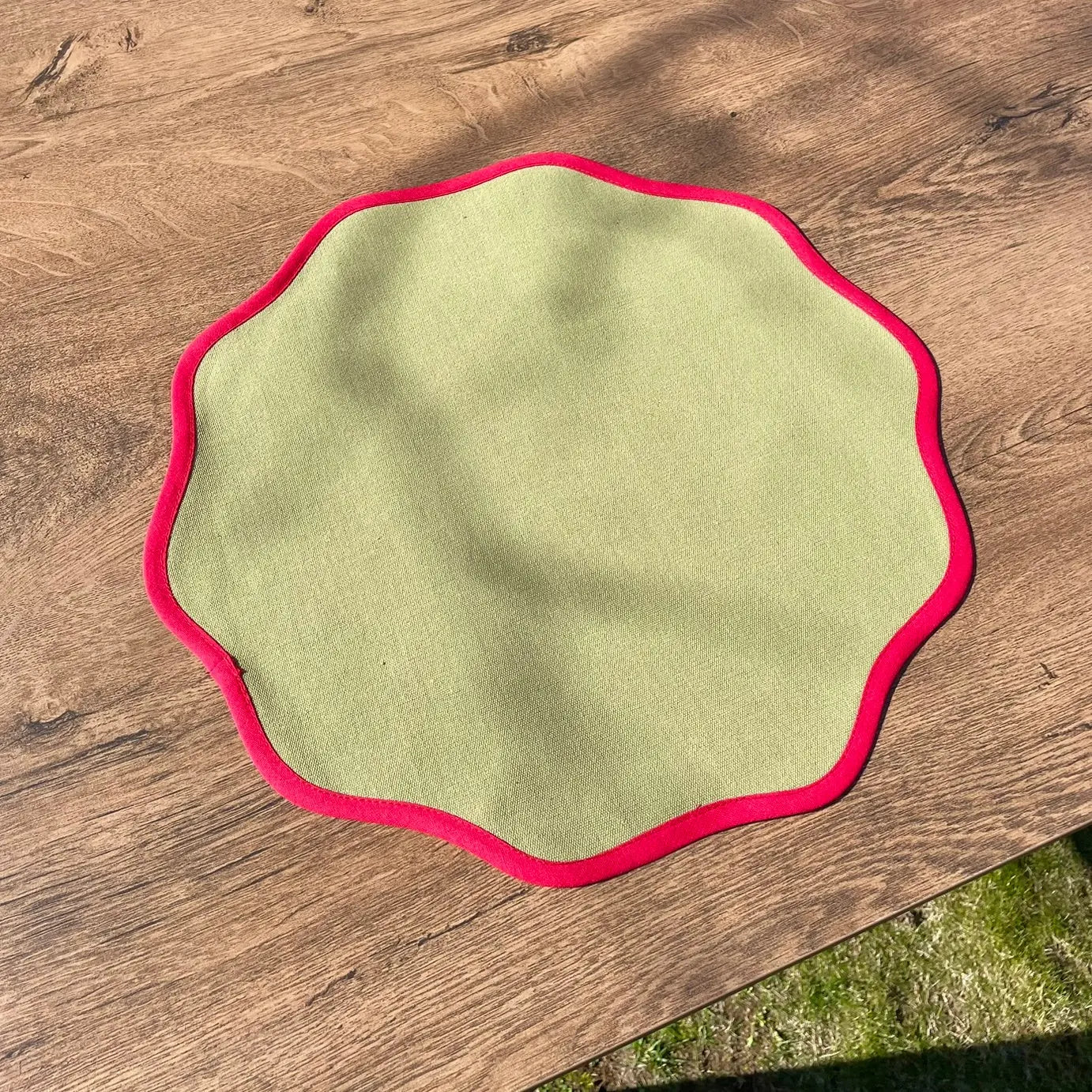 Napron "ROUND GREEN" - CasaCrystal