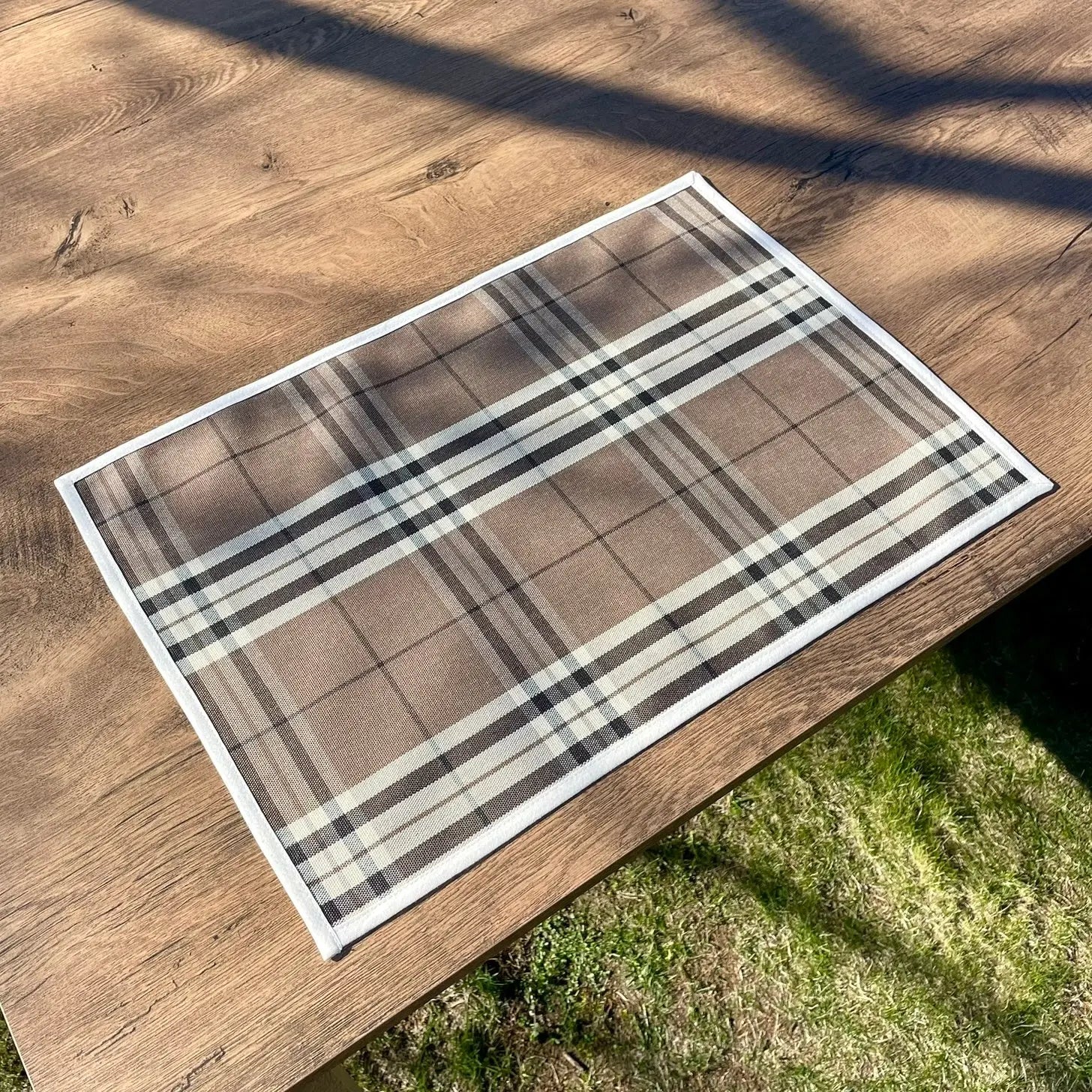 Napron "BROWN STRIPE" - CasaCrystal