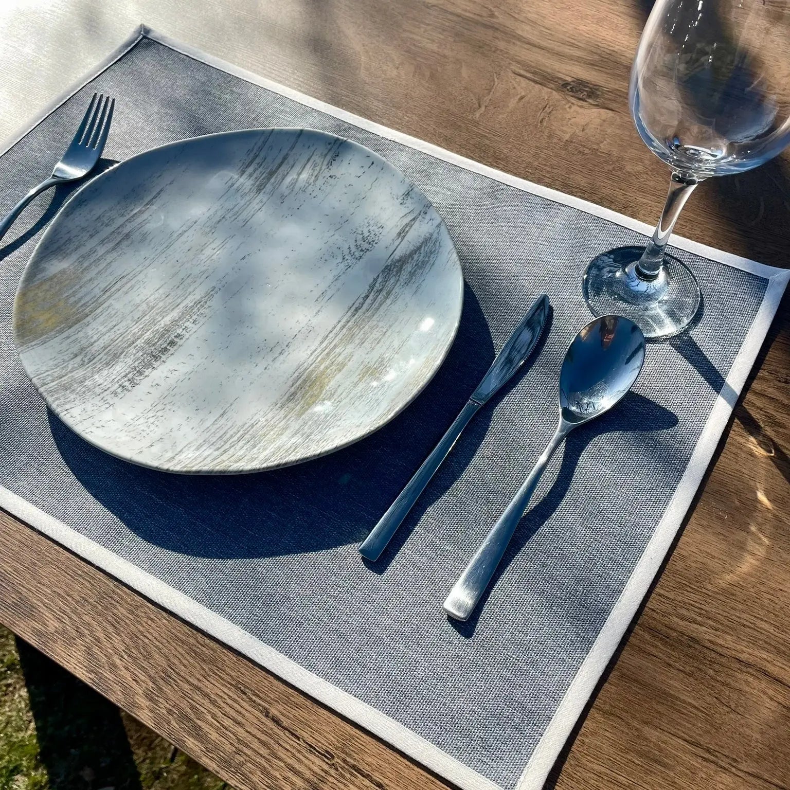 Napron "GREY" - CasaCrystal