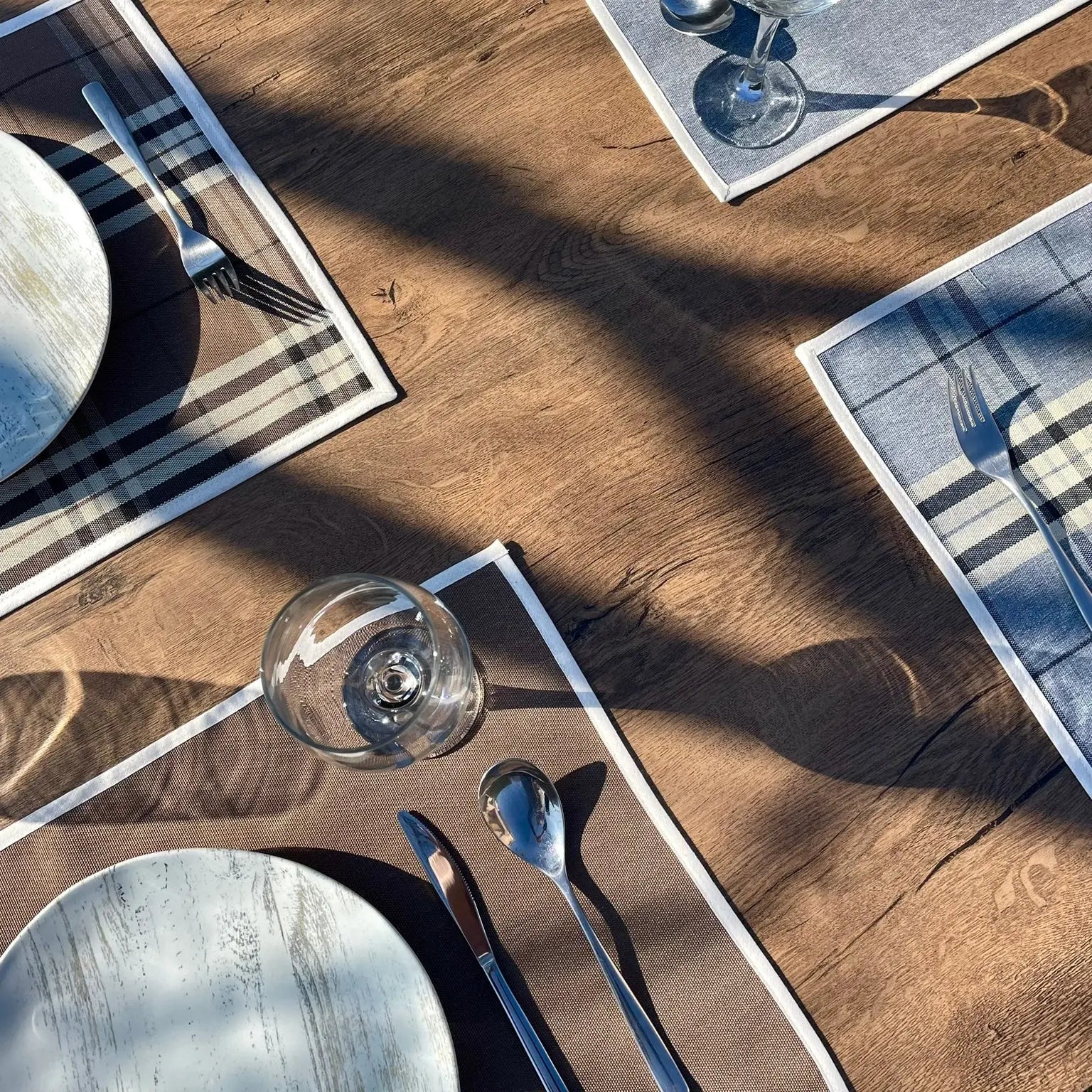 Napron "GREY STRIPE" - CasaCrystal