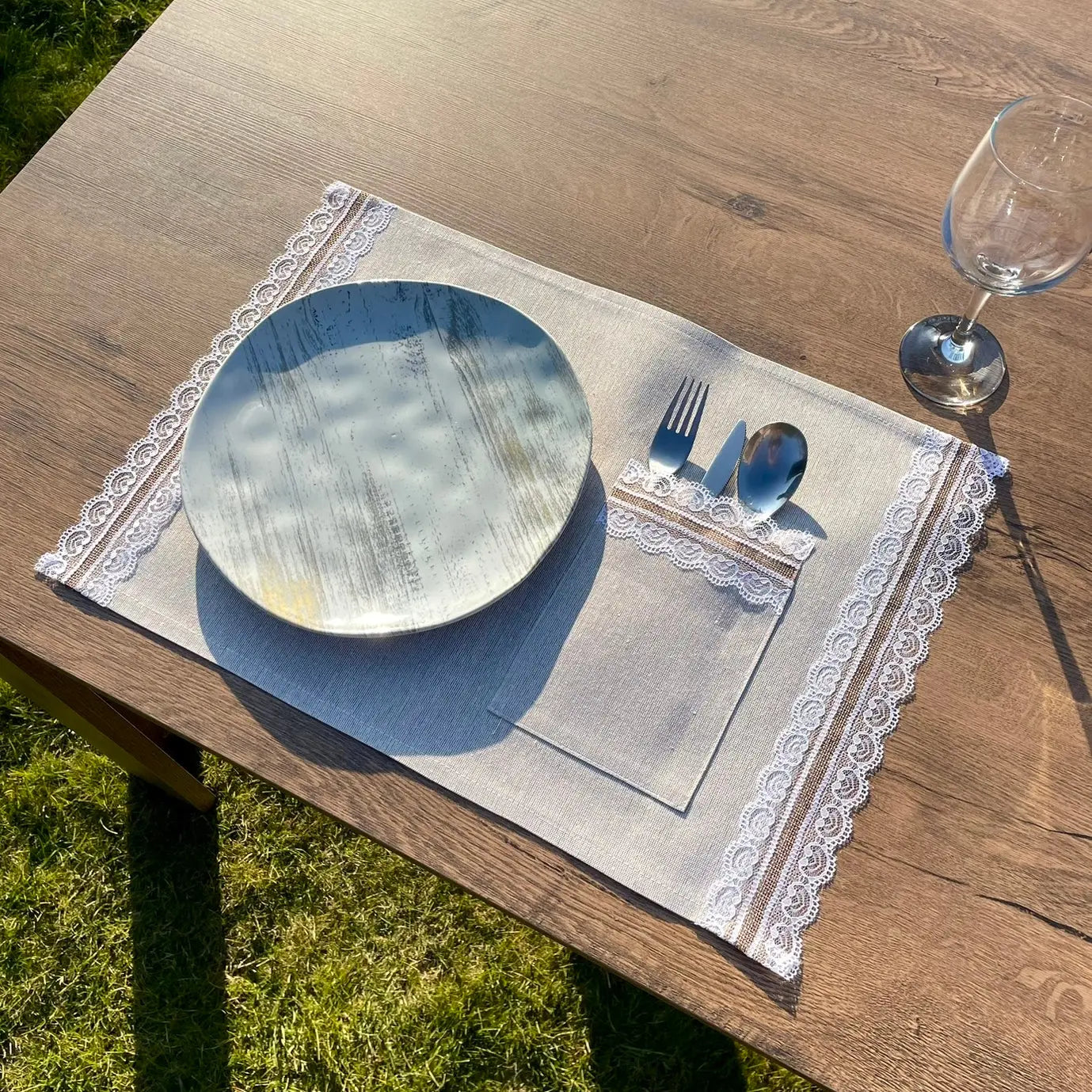 Napron "LUNCH" - CasaCrystal