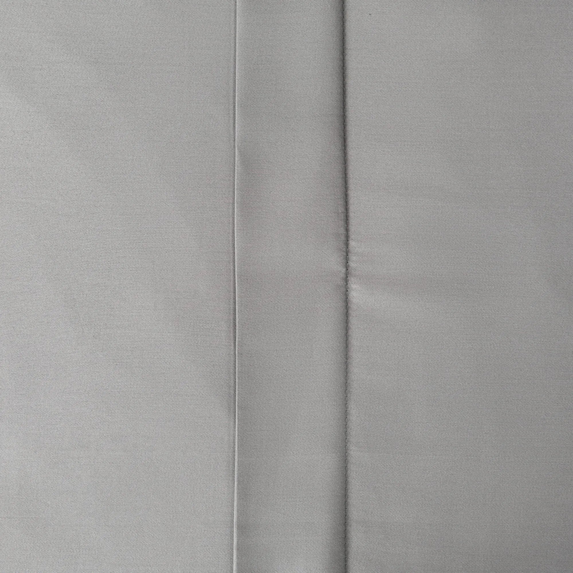 Lenjerie de pat 1 persoană Gri din bumbac satinat dens simplă, personalizabilă – SIMPLE GREY CASA CRYSTAL CasaCrystal