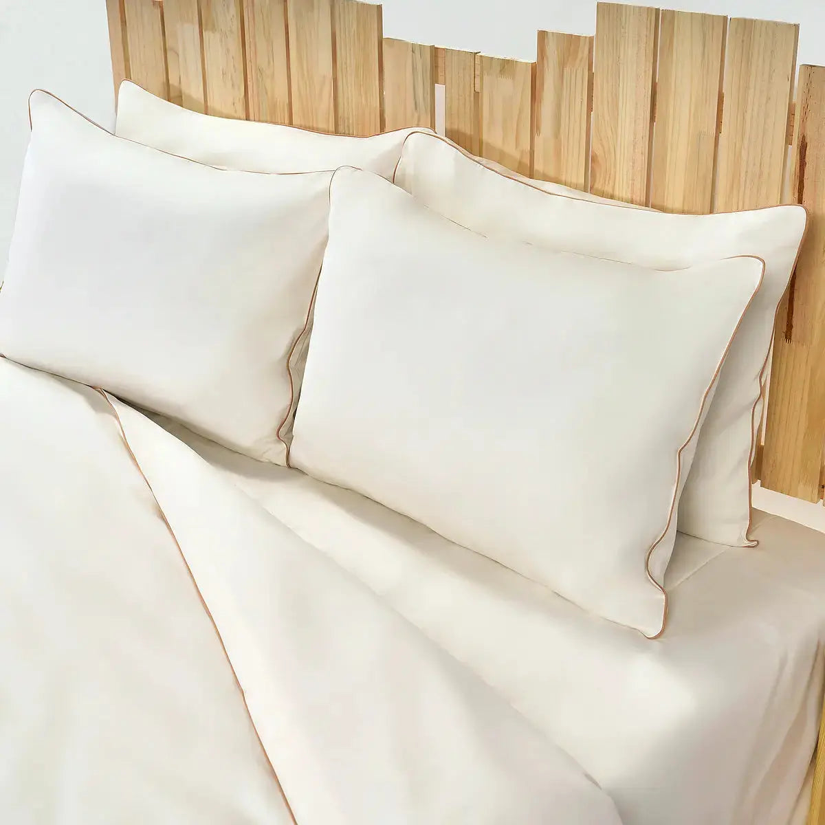 Lenjerie de pat "ELEGANT IVOIRE" CasaCrystal CasaCrystal