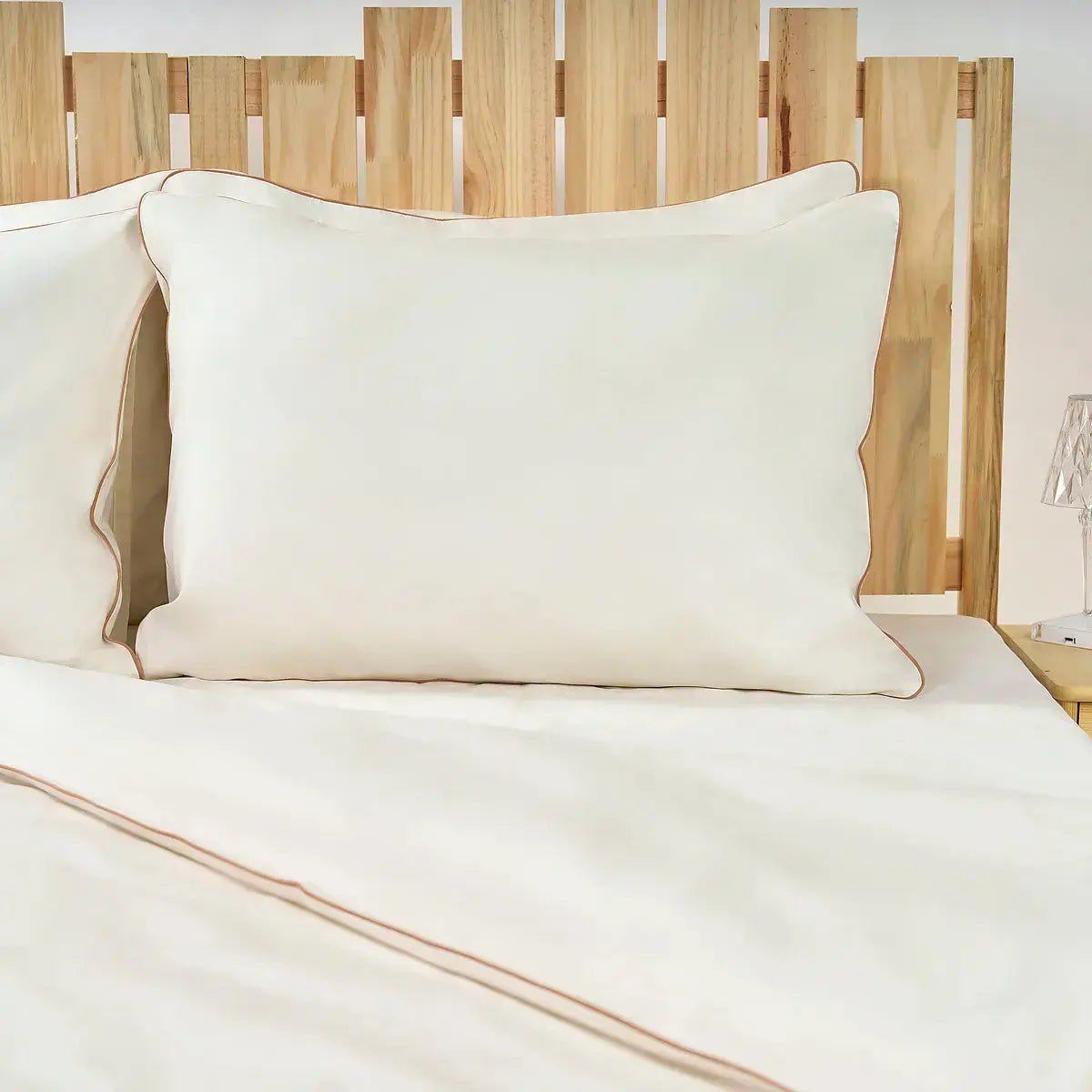 Lenjerie de pat "ELEGANT IVOIRE" CasaCrystal CasaCrystal