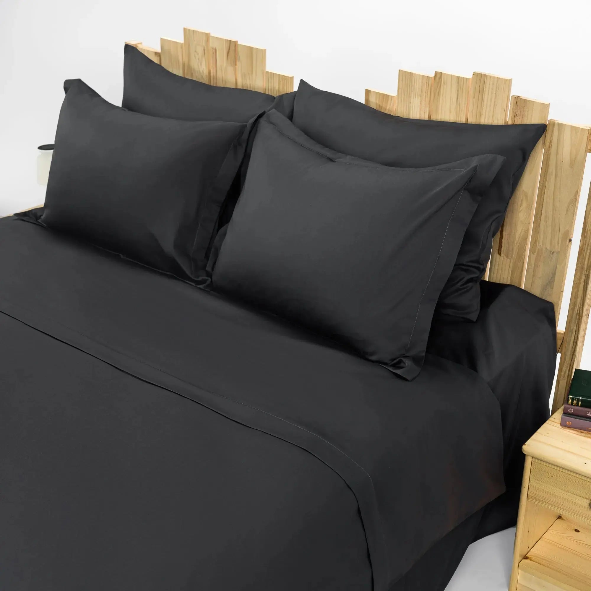 Lenjerie de pat 1 persoană Gri din bumbac satinat dens simplă, personalizabilă – SIMPLE ANTRACIT CRISTAL CONSTRUCT SRL CasaCrystal