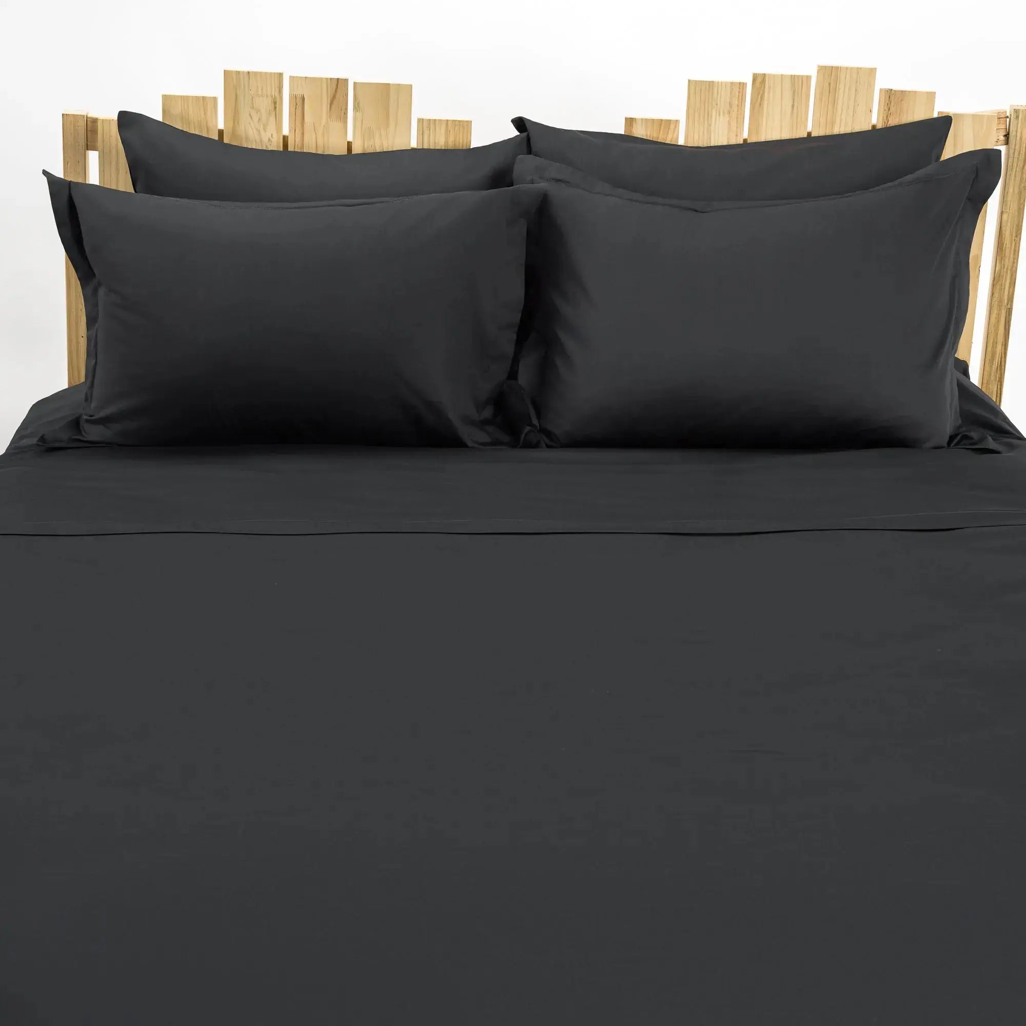 Lenjerie de pat 1 persoană Gri din bumbac satinat dens simplă, personalizabilă – SIMPLE ANTRACIT CRISTAL CONSTRUCT SRL CasaCrystal