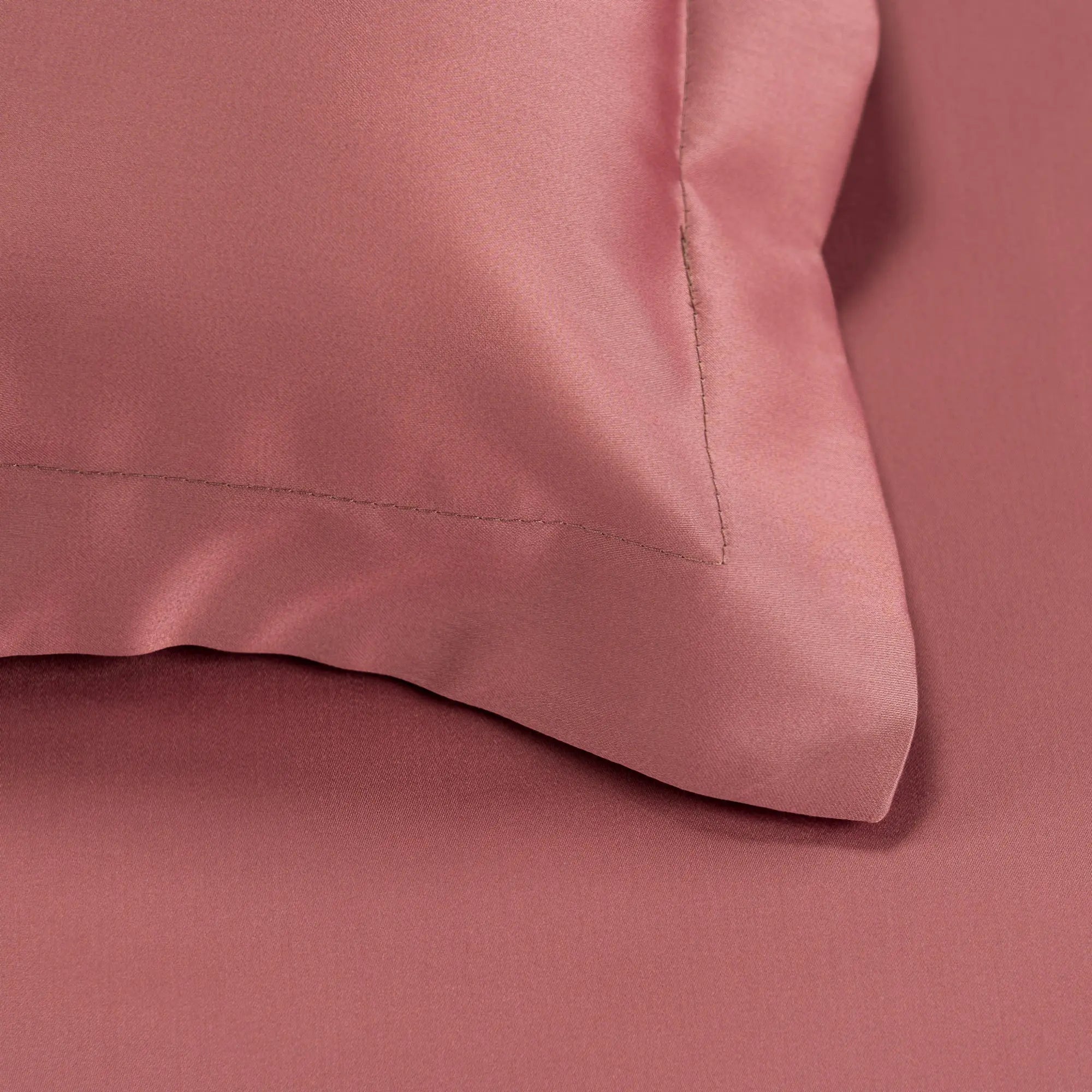 Lenjerie de pat 1 persoană Roz din bumbac satinat dens simplă, personalizabilă – SIMPLE PINK