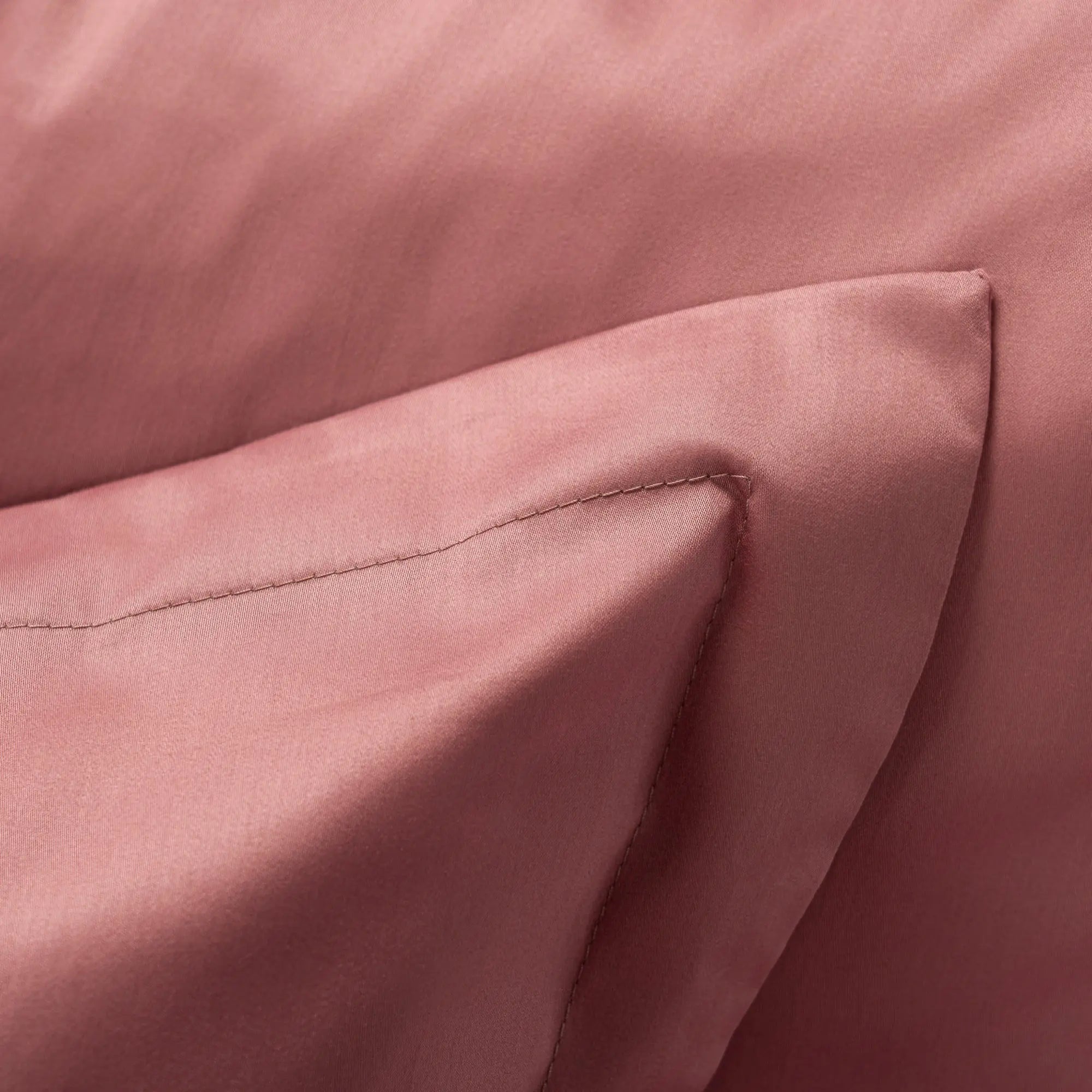 Lenjerie de pat 1 persoană Roz din bumbac satinat dens simplă, personalizabilă – SIMPLE PINK