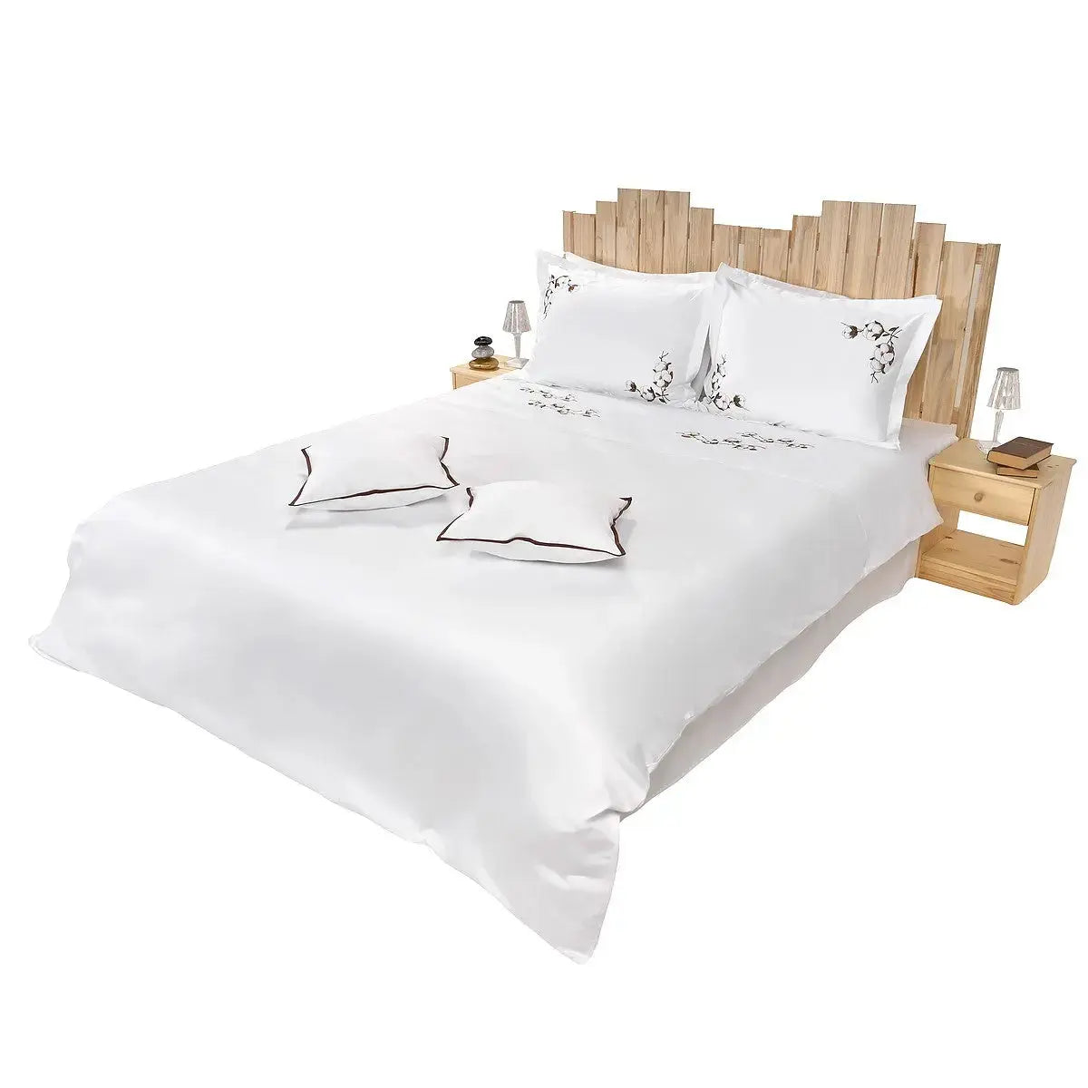 Lenjerie de pat „COTTON FLOWER” - CasaCrystal