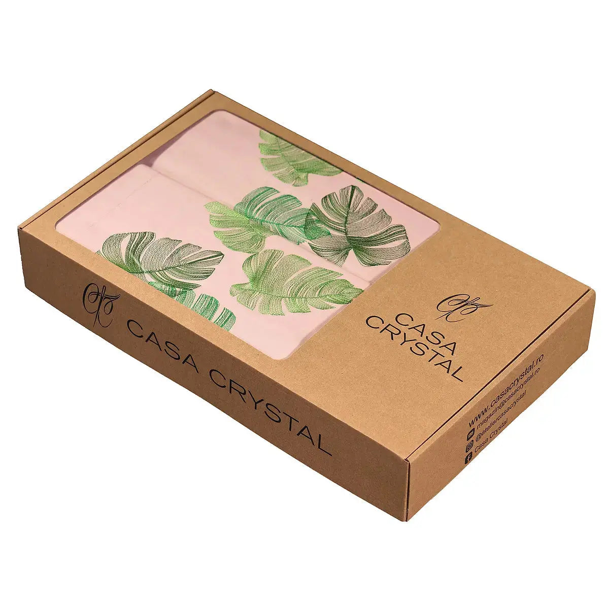 Lenjerie de pat "MONSTERA" - CasaCrystal