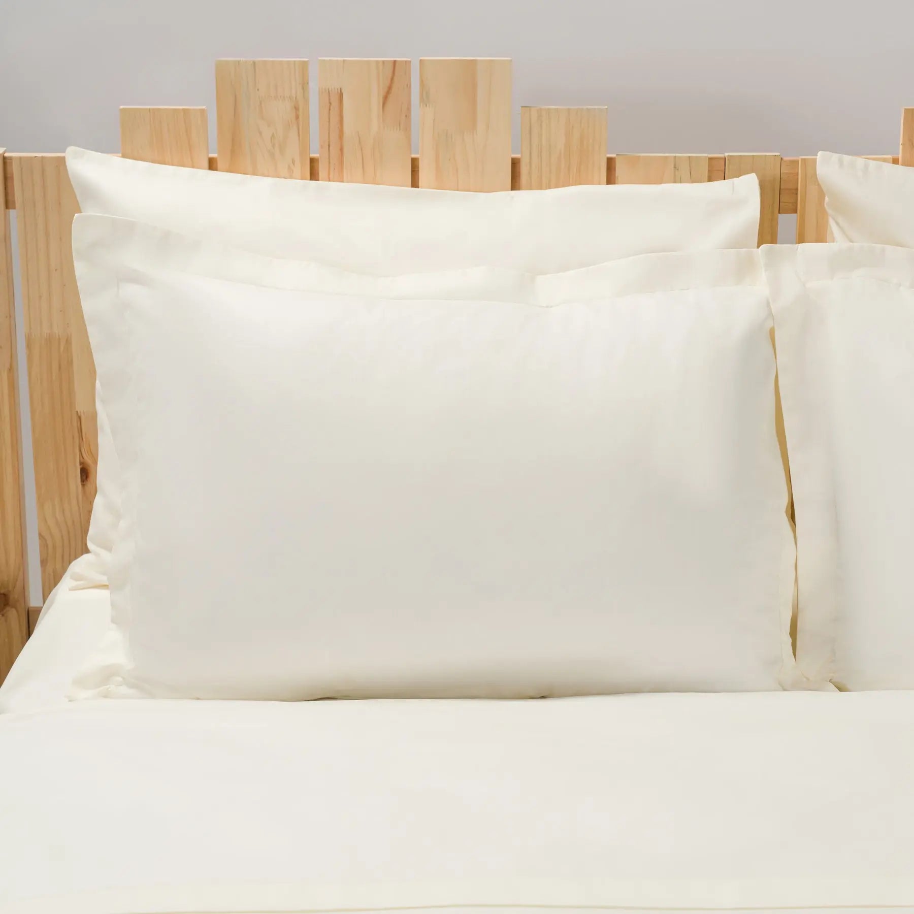 Lenjerie de pat single "SIMPLE IVOIRE" CasaCrystal CasaCrystal