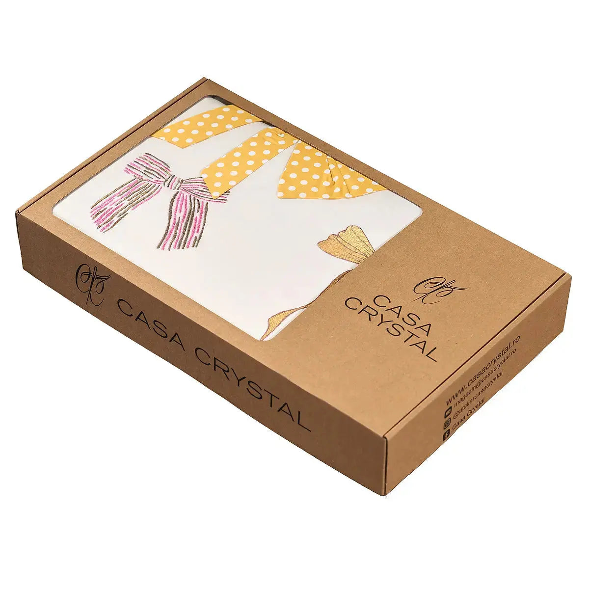 Lenjerie de pat "TEA PARTY" - CasaCrystal