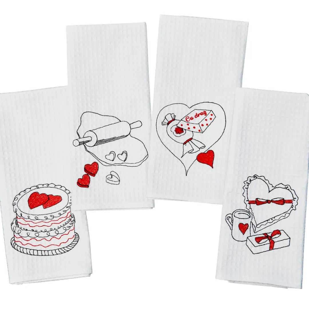 Prosoape de bucatarie "Cu drag" - CasaCrystal