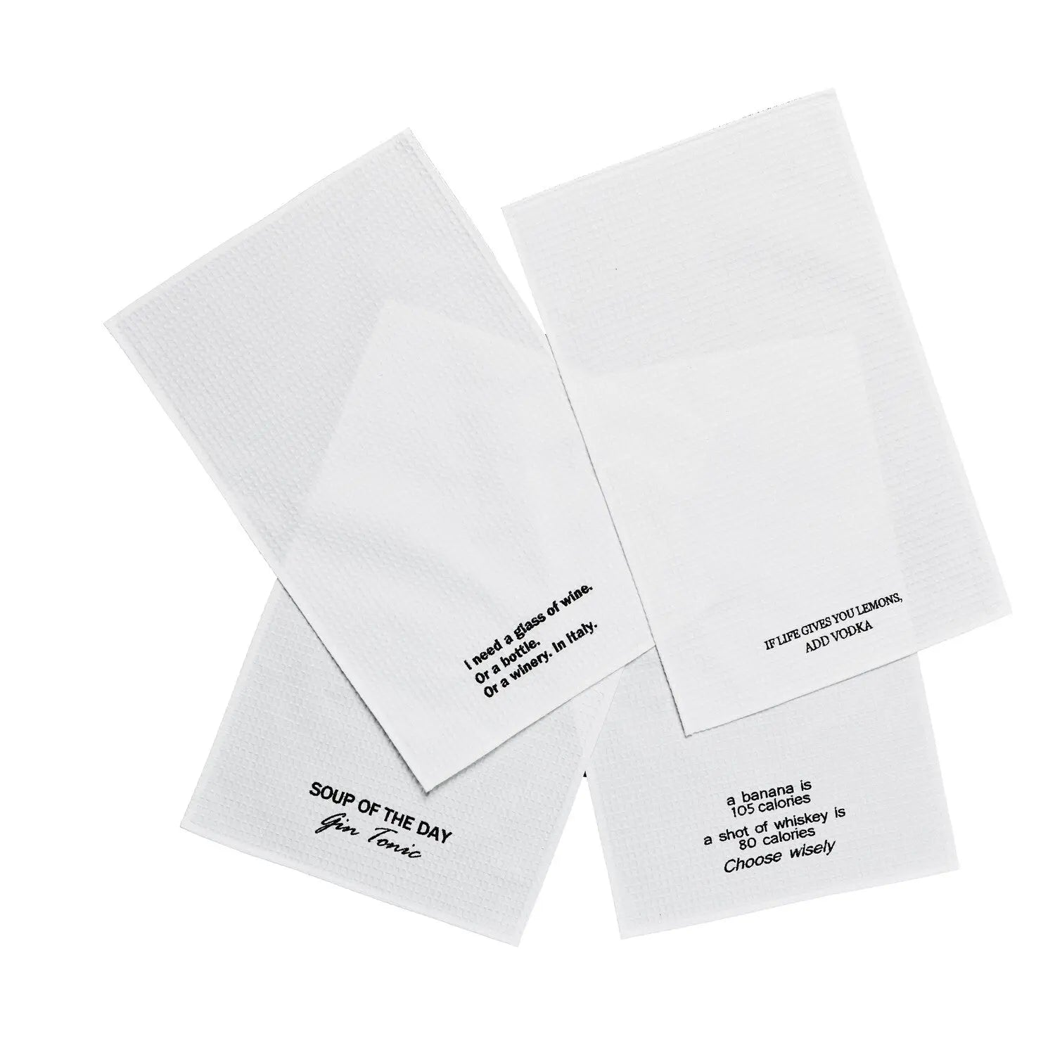 Prosoape de bucătărie "Bad habits" - CasaCrystal