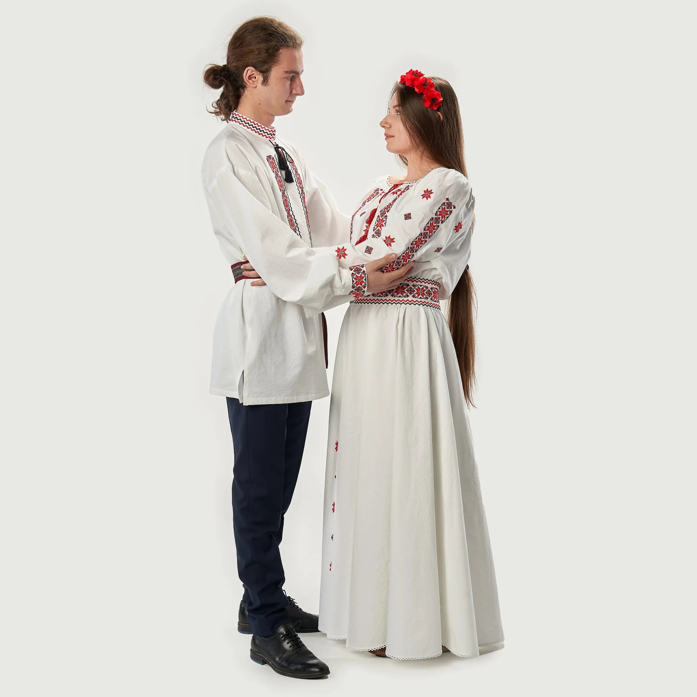 Rochie traditionala "RALUCA" - CasaCrystal