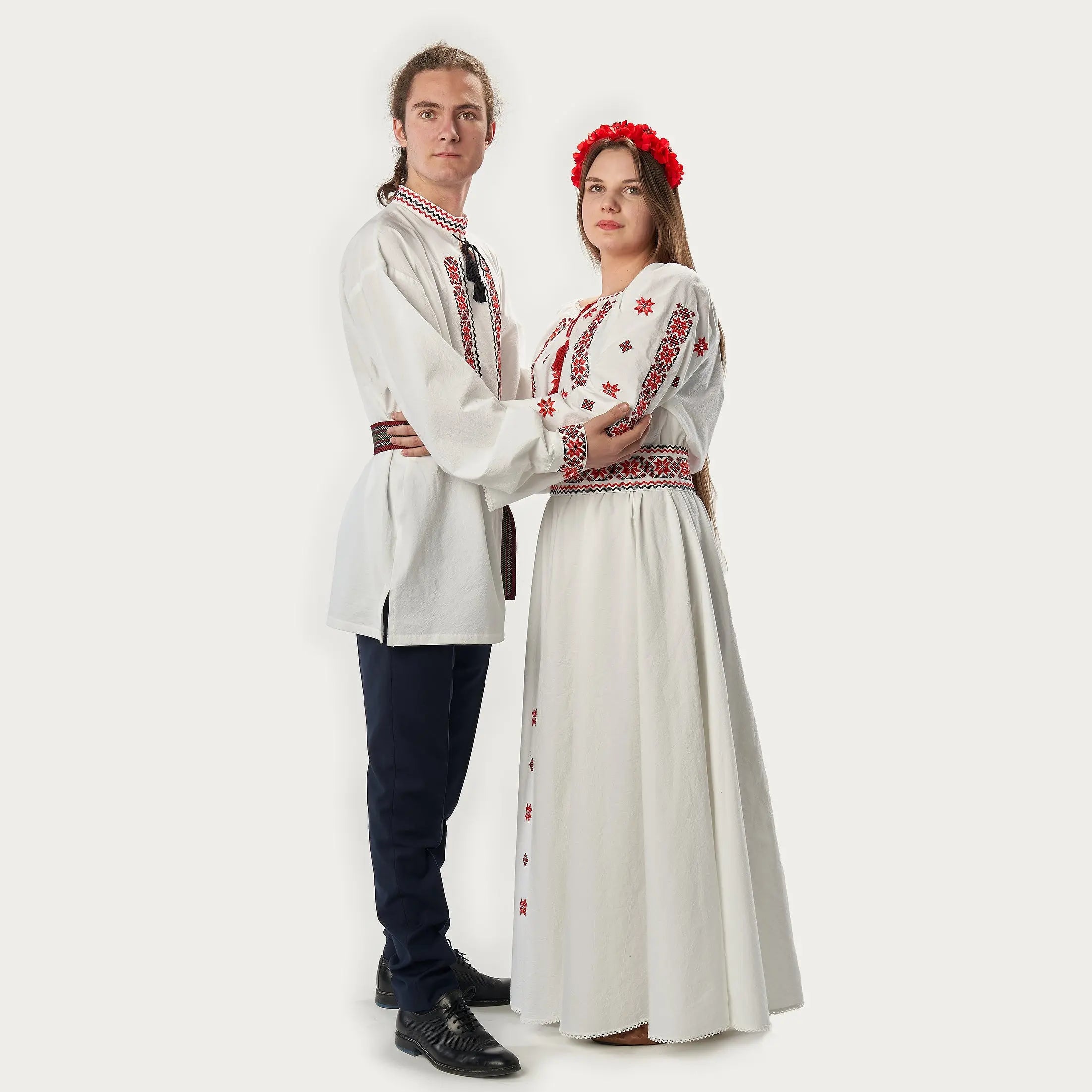 Rochie traditionala "RALUCA" - CasaCrystal