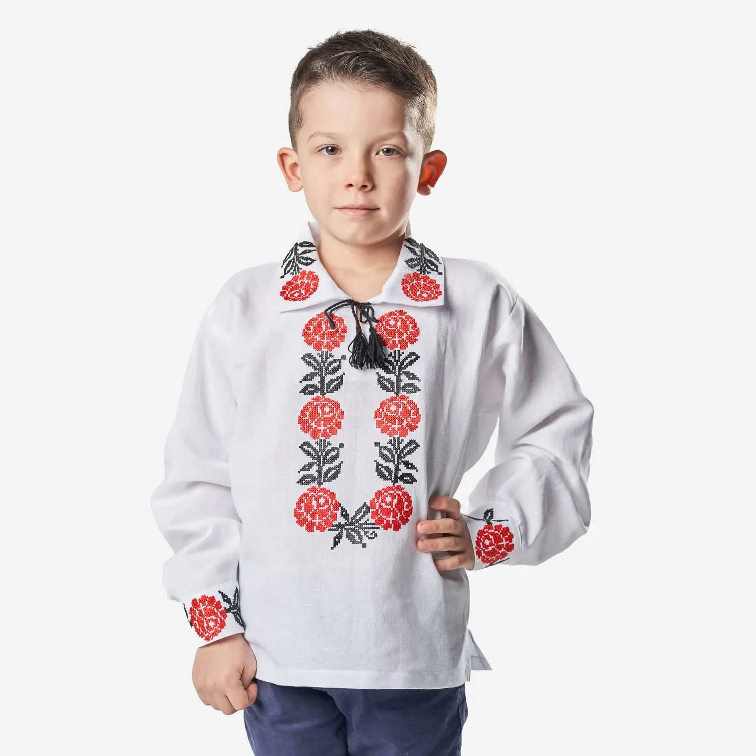 Camasa traditionala baieti "BUJOR".