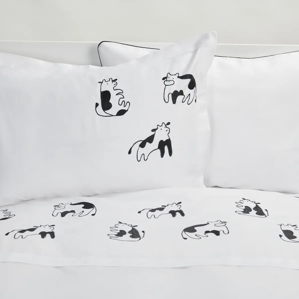 Lenjerie de pat single "MOO"