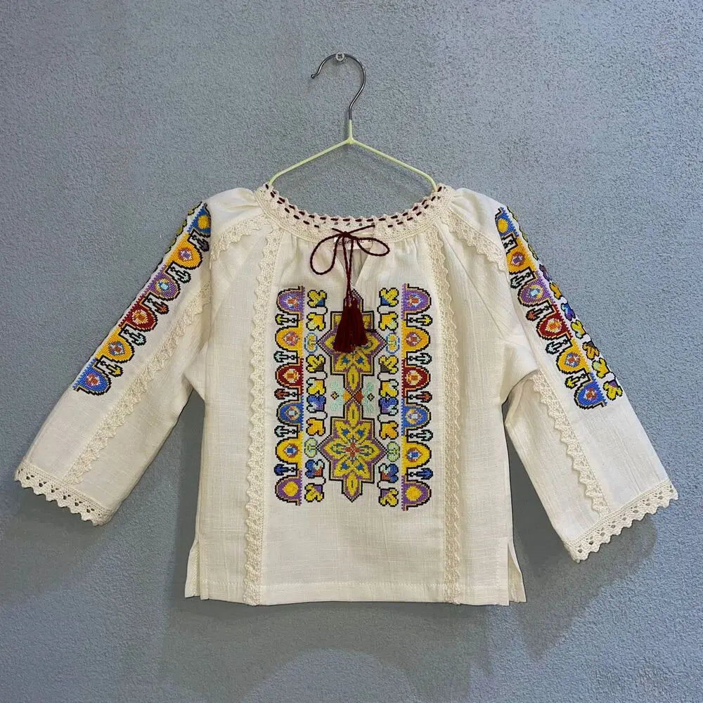 Ie traditionala fetite "SMARANDA" - CasaCrystal
