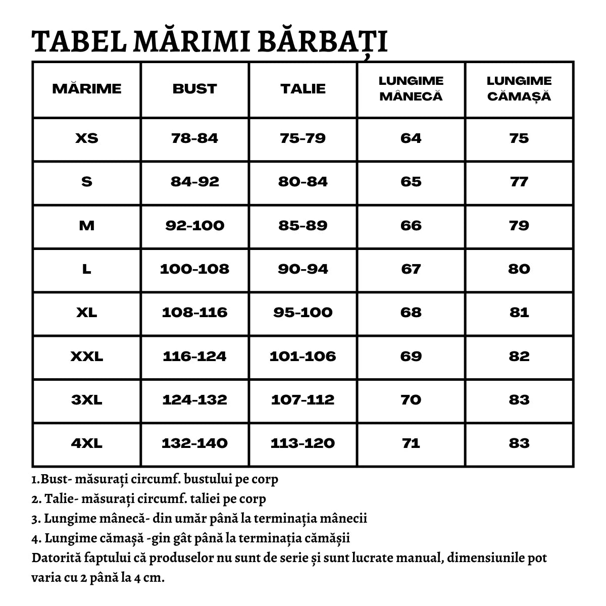 Bundita barbateasca "DUMITRU" cu motiv popular