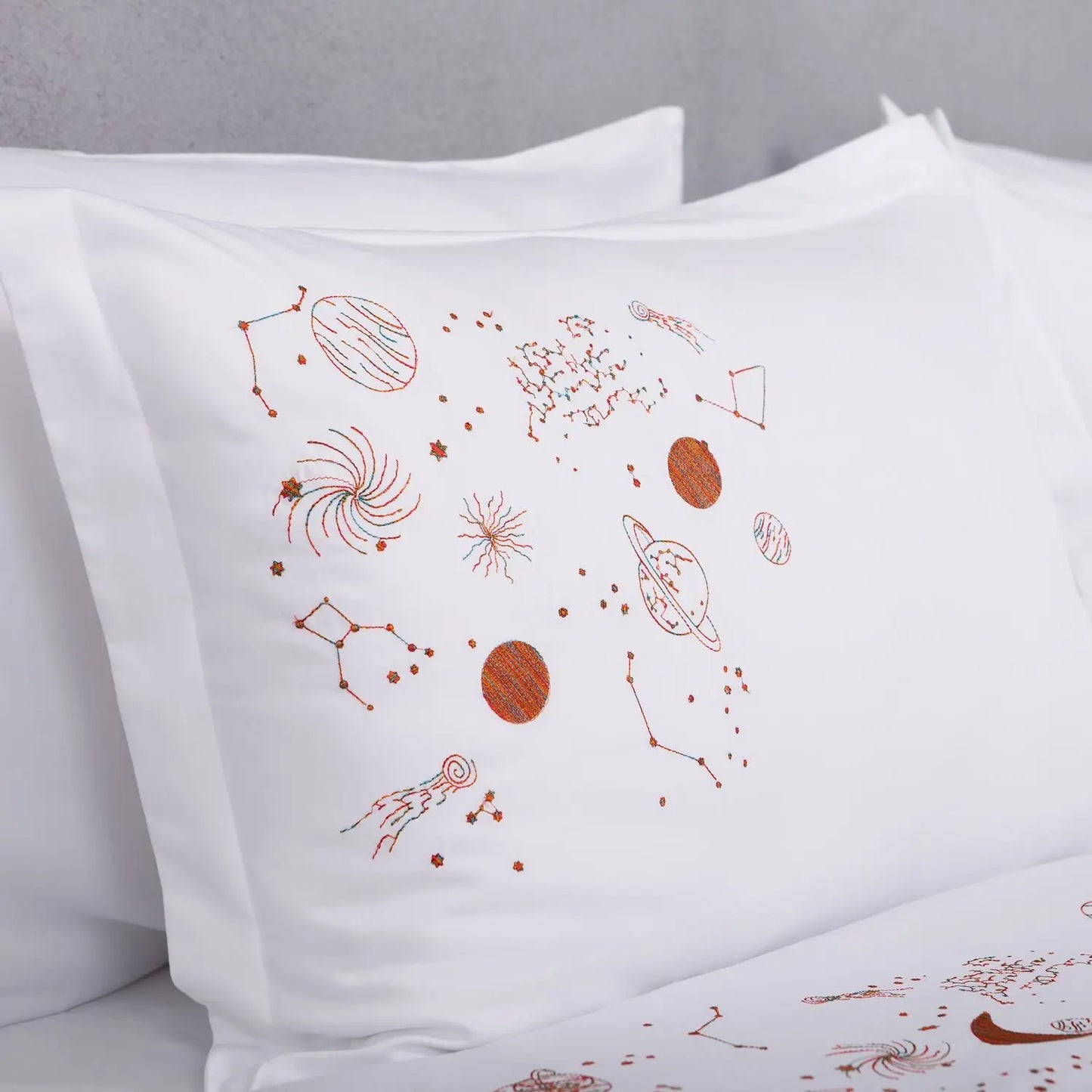 Lenjerie de pat "WHITE GALAXY"