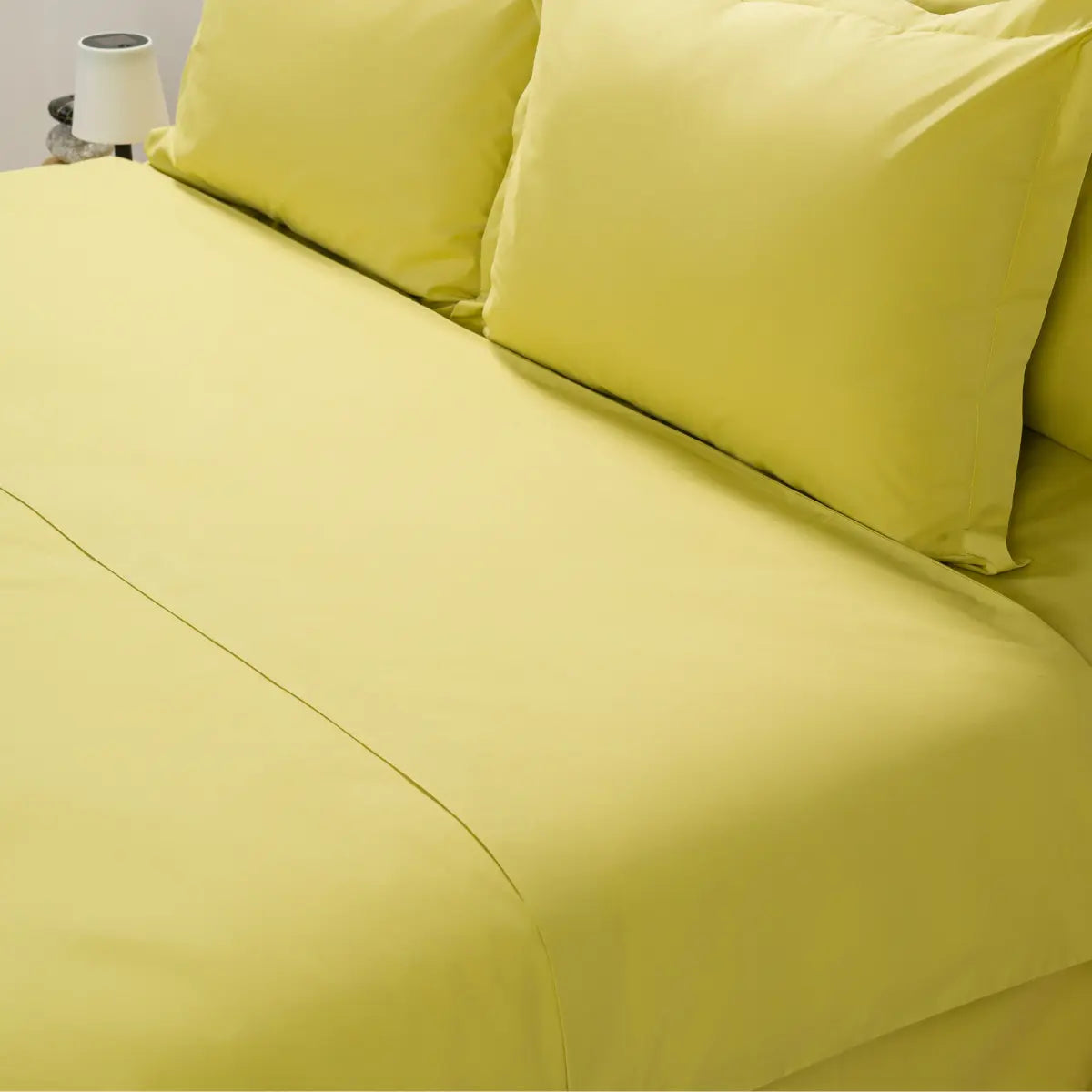 cearsaf pentru pilota culoarea verde din 100% bumbac natural foarte confortabil, model simplu Casa Crystal, dimensiuni variate