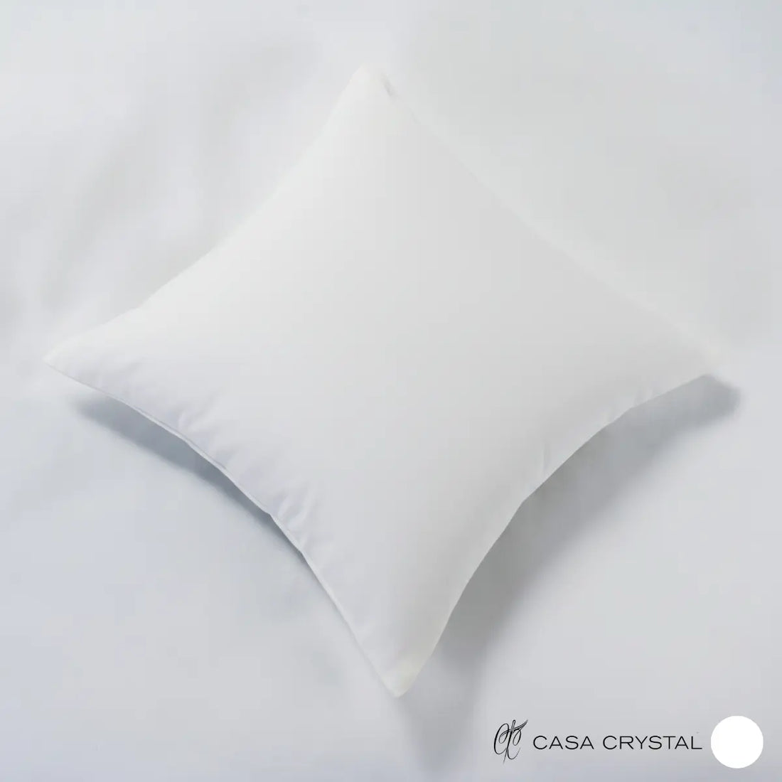 Fata de perna simpla alba, bumbac 100% natural satinat, confort absolut.