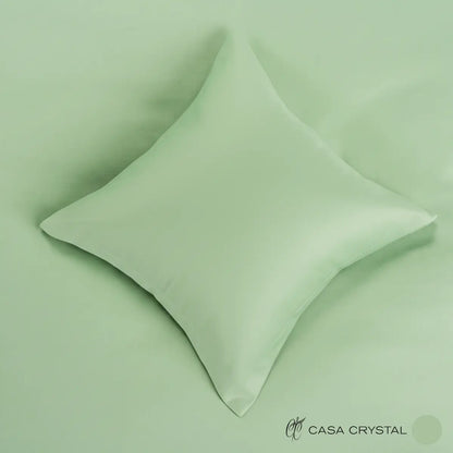 Fata de perna simpla mint, bumbac 100% natural satinat, confort absolut.