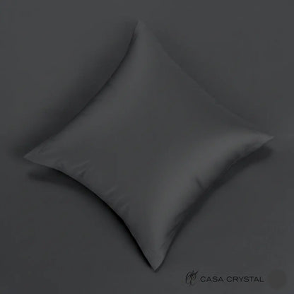 Fata de perna simpla antracit, bumbac 100% natural satinat, confort absolut.