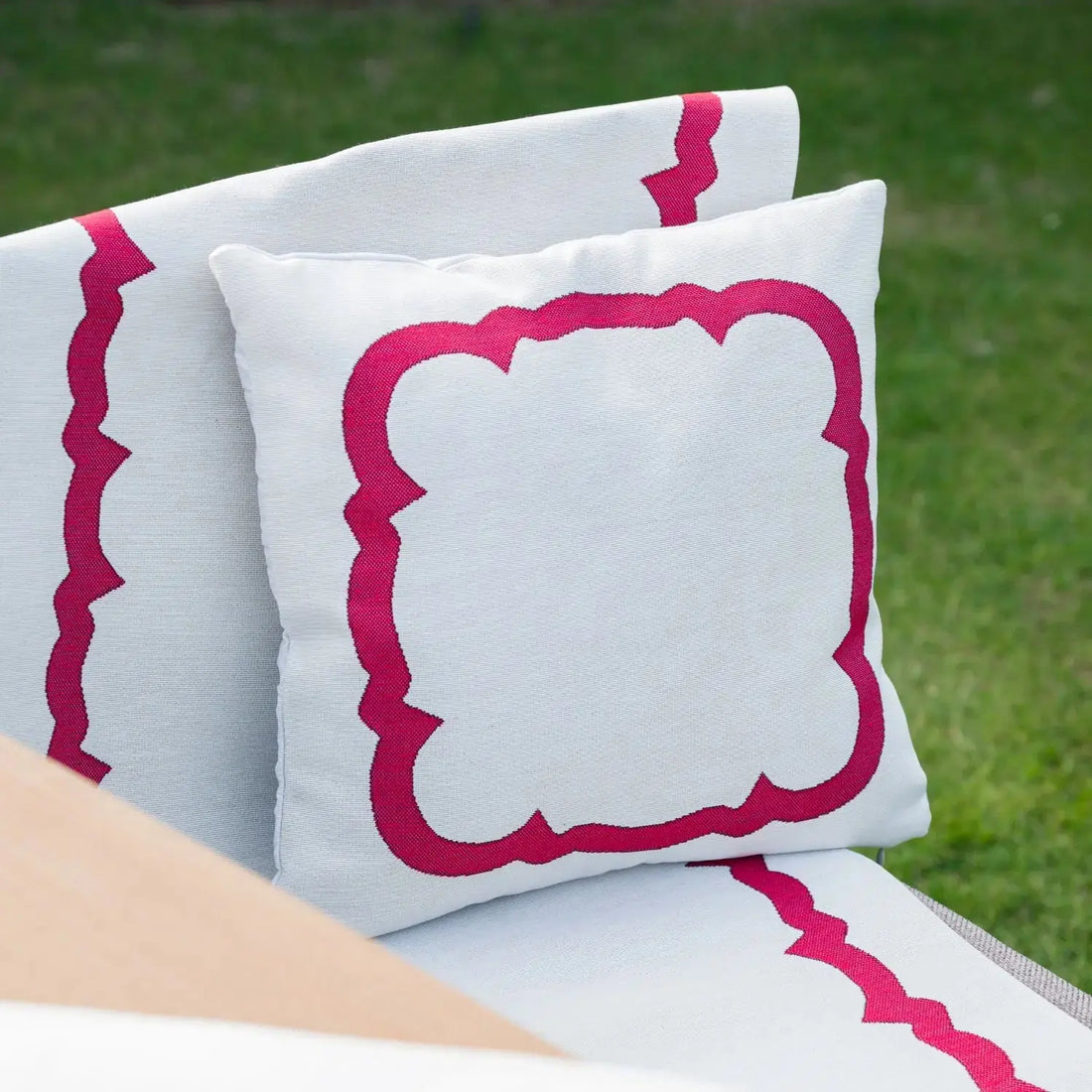 Față de pernă decorativă din gobelin, model decorativ simplu - MARCUS