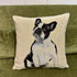 Fata de perna din gobelin cu caine Bulldog Francez CASA CRYSTAL CasaCrystal