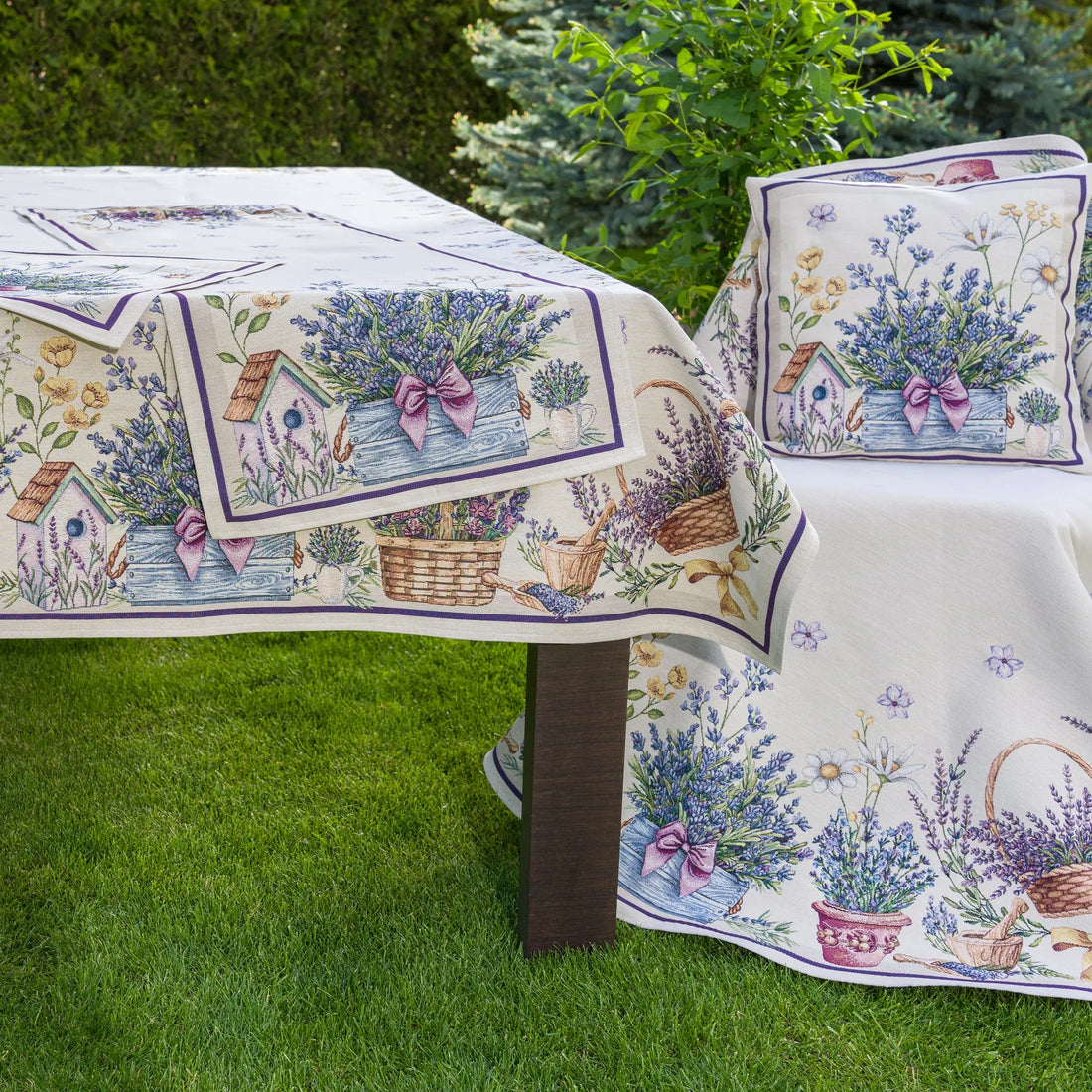 Fețe de masă și Naproane "FRANCESCA" CasaCrystal CasaCrystal