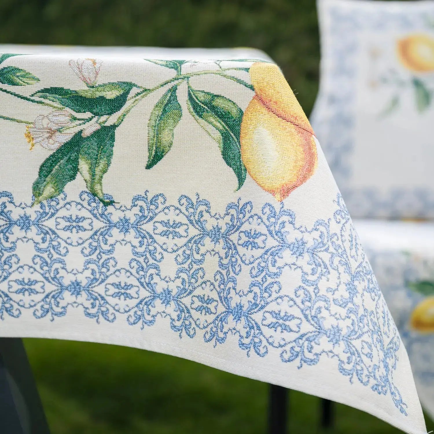 Fete de masa și naproane din gobelin IRATA, model cu lămâi - Complet personalizabil CasaCrystal CasaCrystal
