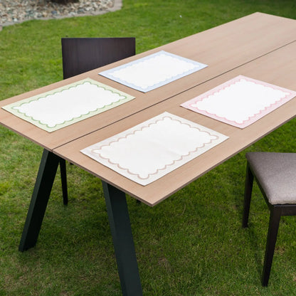 Fete de masa și naproane din gobelin SCALO, motive decorative simple - Complet personalizabil