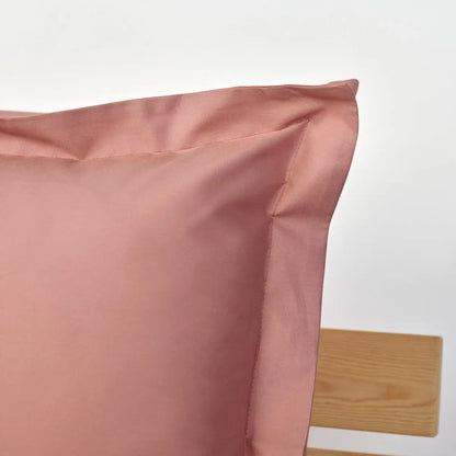 Față de Pernă din Bumbac 100% Natural – Model Oxford cu margine, Dimensiuni și Culori Variate
