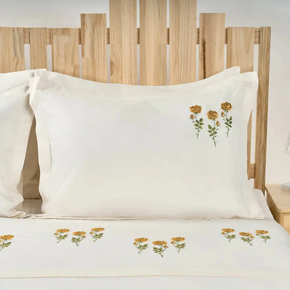 Lenjerie de pat &quot;GOLD ROSE&quot; CasaCrystal CasaCrystal