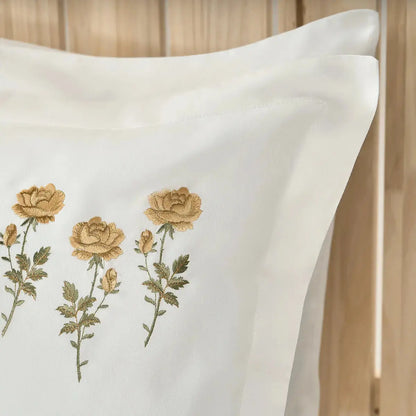 Lenjerie de pat &quot;GOLD ROSE&quot; CasaCrystal CasaCrystal