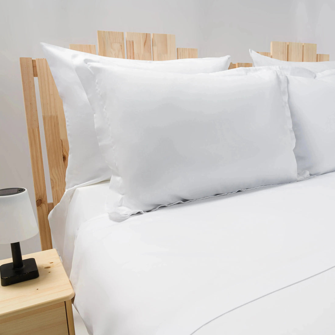 Set lenjerie Simple White, bumbac natural, confort pentru somn