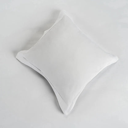 Lenjerie de pat 1 persoană Albă din bumbac satinat dens și dantelă, personalizabilă – ANASTASIA CasaCrystal CasaCrystal