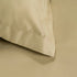 Fețe de pernă și cearceaf Simple Beige din bumbac natural – finisaje simple și elegante