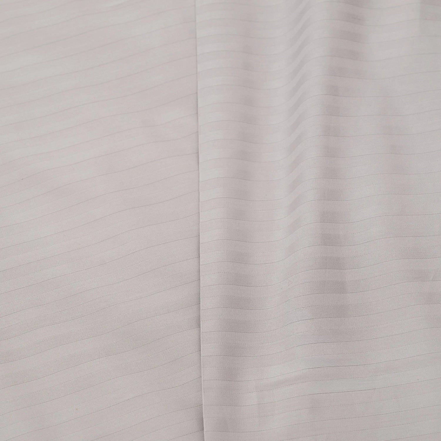 Lenjerie de pat 2 persoane Gri din Bumbac 100% satinat dens cu dungi, personalizabilă – GREIGE STRIPES