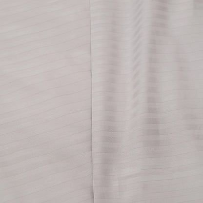 Lenjerie de pat 2 persoane Gri din Bumbac 100% satinat dens cu dungi, personalizabilă – GREIGE STRIPES