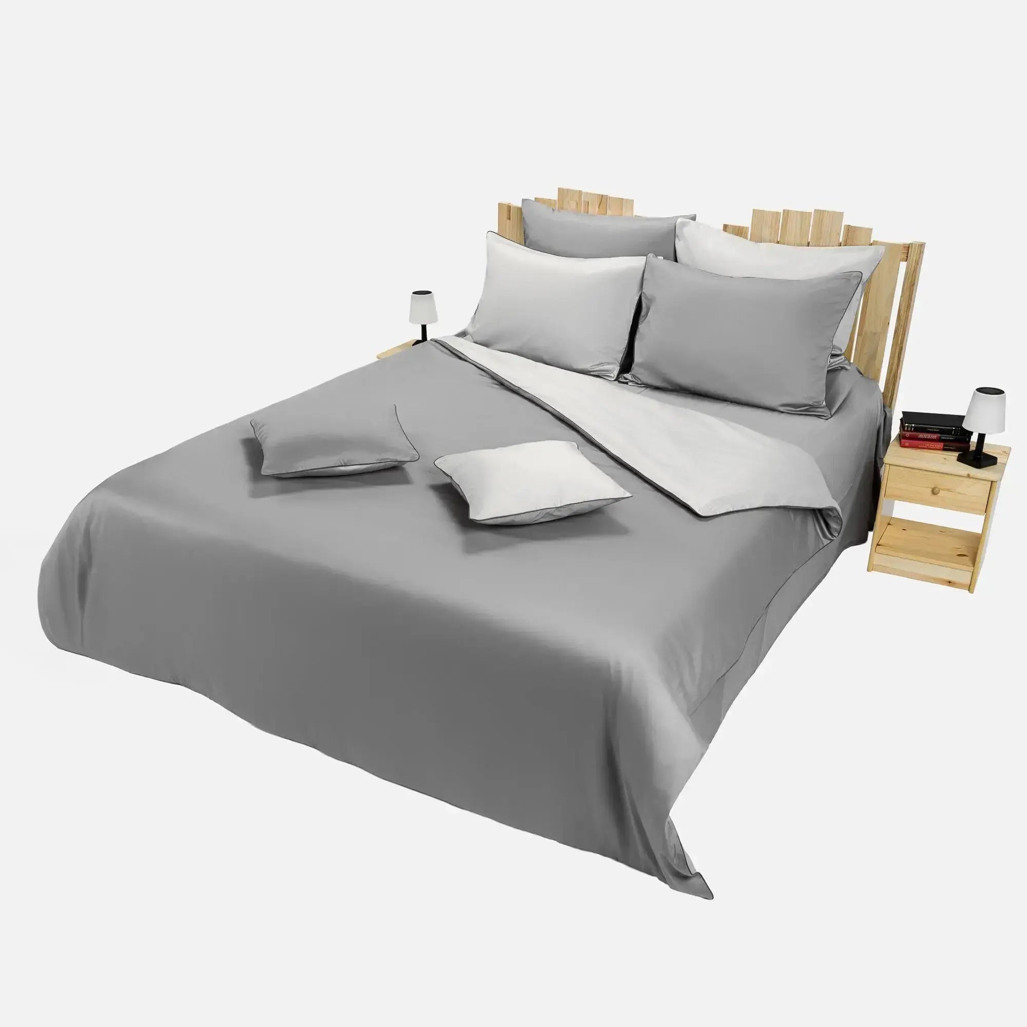 Set complet lenjerie Stones din bumbac natural – ideal pentru cadou sau uz zilnic