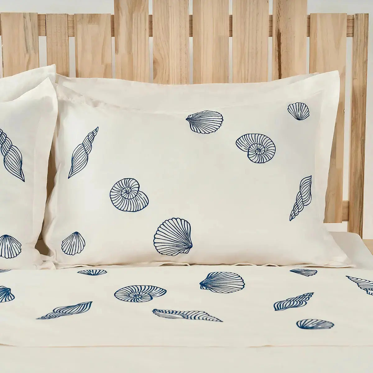 Set complet lenjerie Shells din bumbac natural – ideal pentru cadou sau uz zilnic