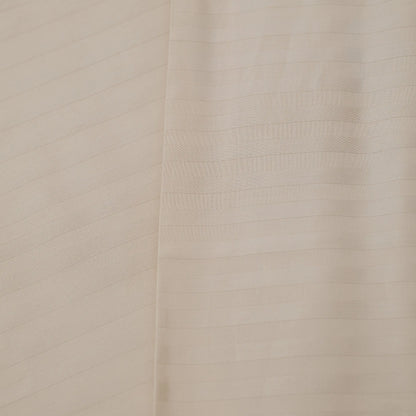 Lenjerie de pat 2 persoane Ivoar din Bumbac 100% satinat dens cu dungi, personalizabilă – IVORY STRIPES
