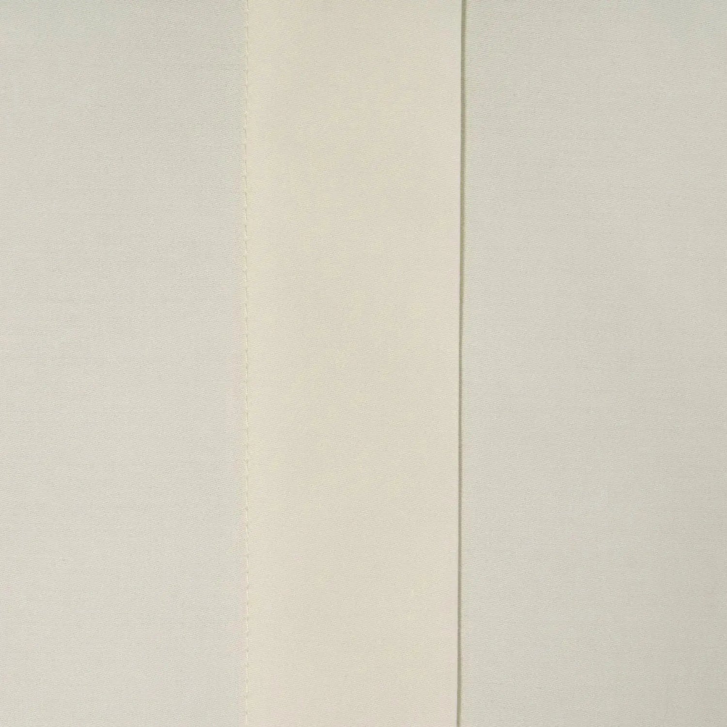 Textură fină a bumbacului 100% natural pe lenjeria de pat simple ivoar pentru dormitor