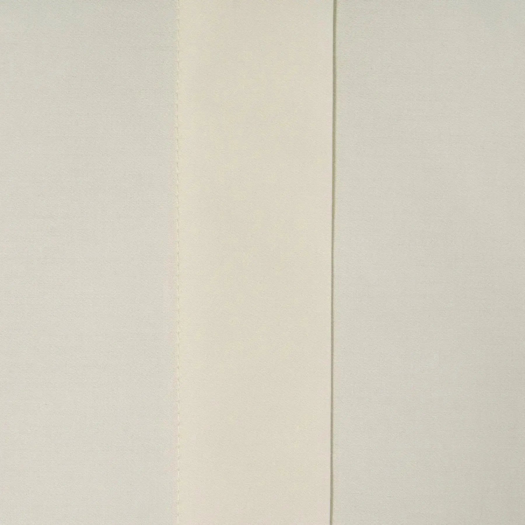 Textură fină a bumbacului 100% natural pe lenjeria de pat simple ivoar pentru dormitor