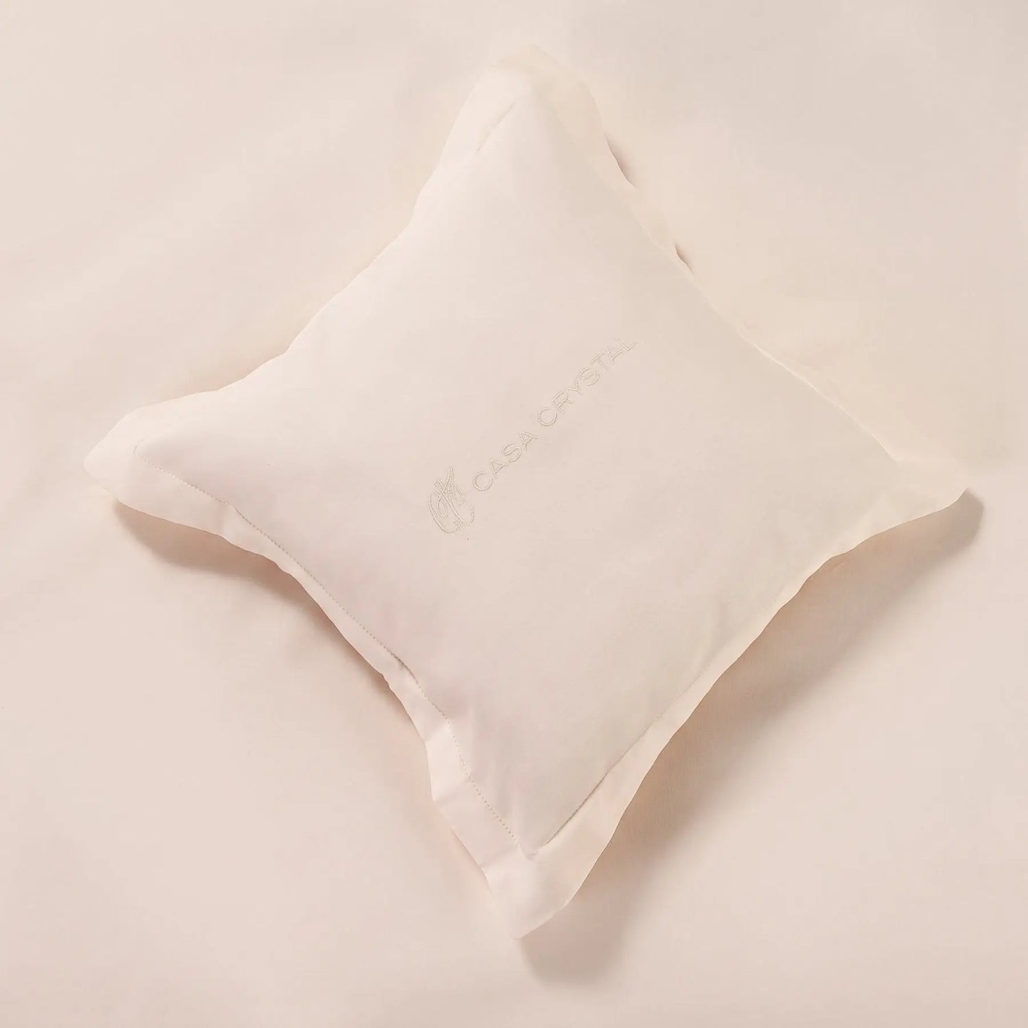 Lenjerie de pat 2 persoane Ivoar din Bumbac 100% satinat dens simplă, personalizabilă – SIMPLE VANILLA